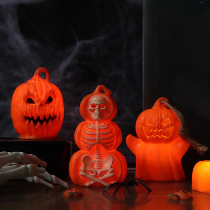 Outdoor Lighting Effects - Halloween LED Pumpkin Lights No Heat