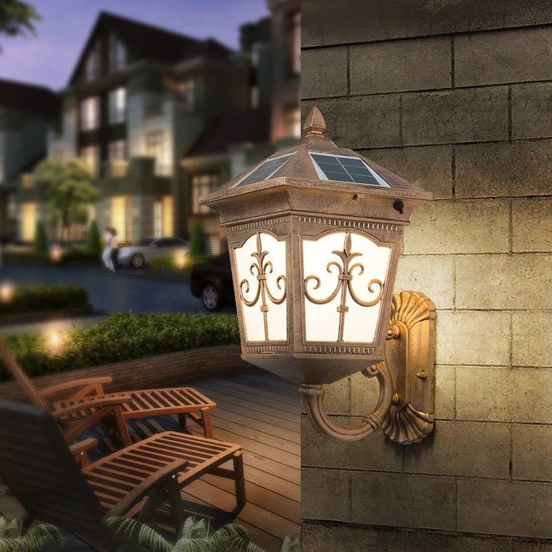 Solar Energy Waterproof Wall L - Outdoor Lighting Waterproof ulasan dan harga