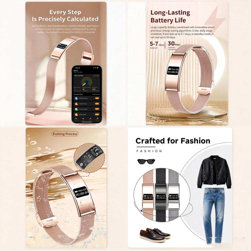 New Fitness Tracker Smart Brac - Outdoor Lighting Track ulasan dan harga