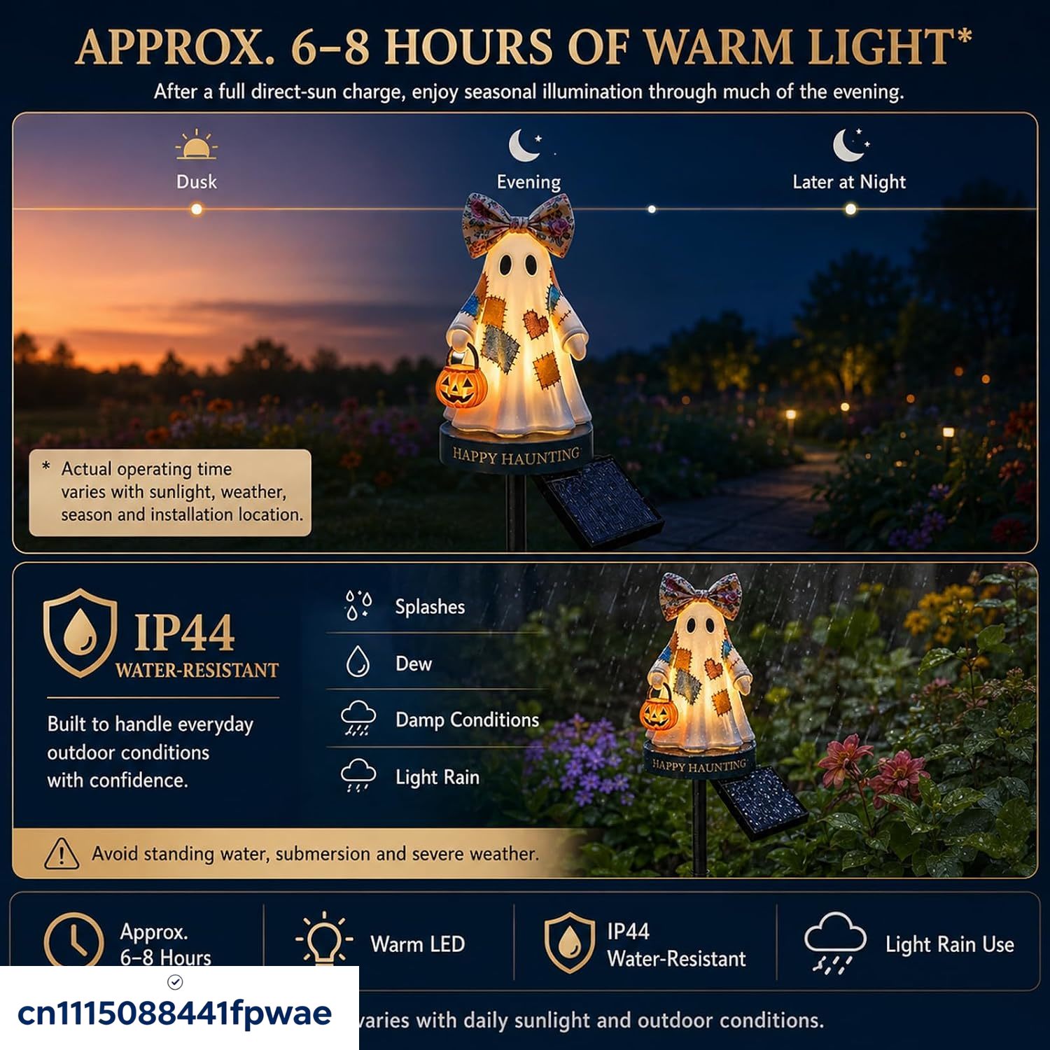 Solar Halloween Decorations Ou - Outdoor Lighting Pathway ulasan dan harga