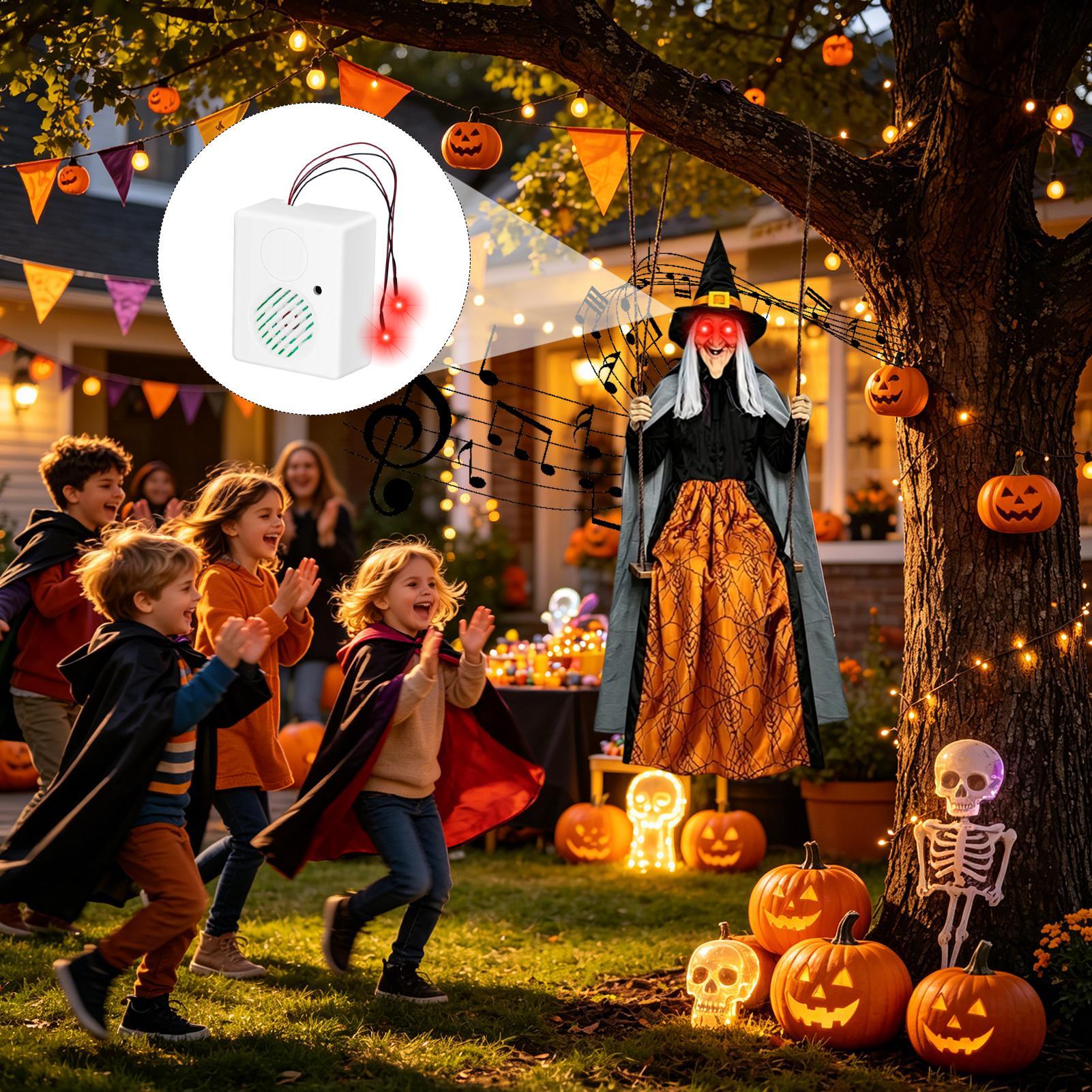 Halloween Glowing LED Eyes 2Pc - Outdoor Lighting Effects ulasan dan harga