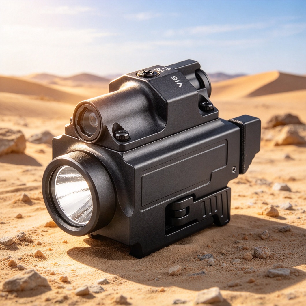 Tactical LED Flashlight 800LM  - Outdoor Lighting Black ulasan dan harga