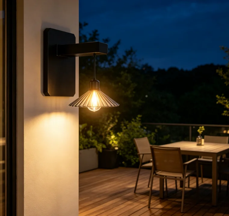 Solar Outdoor Wall Lamp Retro  - Outdoor Lighting Waterproof ulasan dan harga