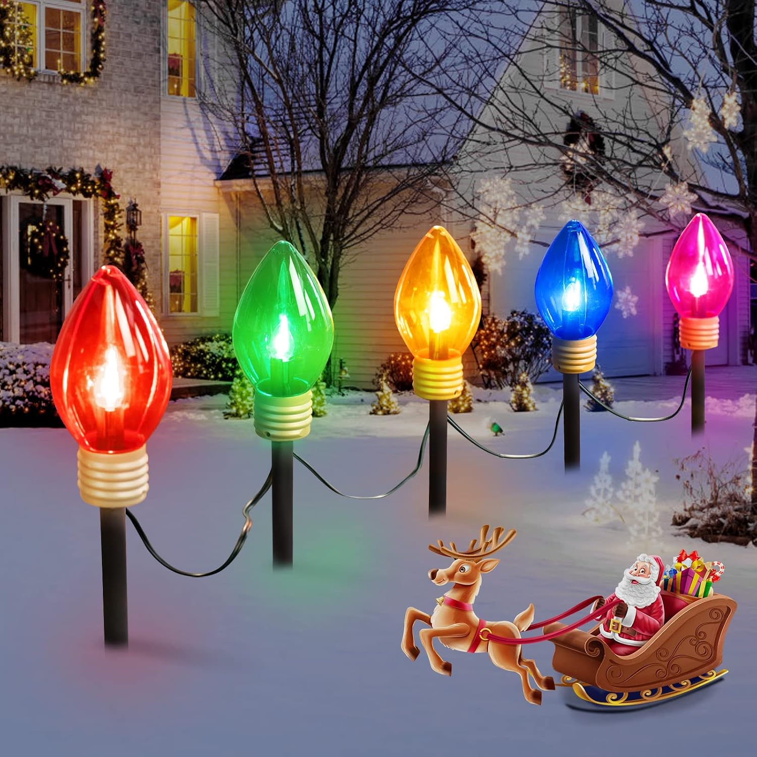 Outdoor Christmas Pathway Ligh - Outdoor Lighting Pathway ulasan dan harga