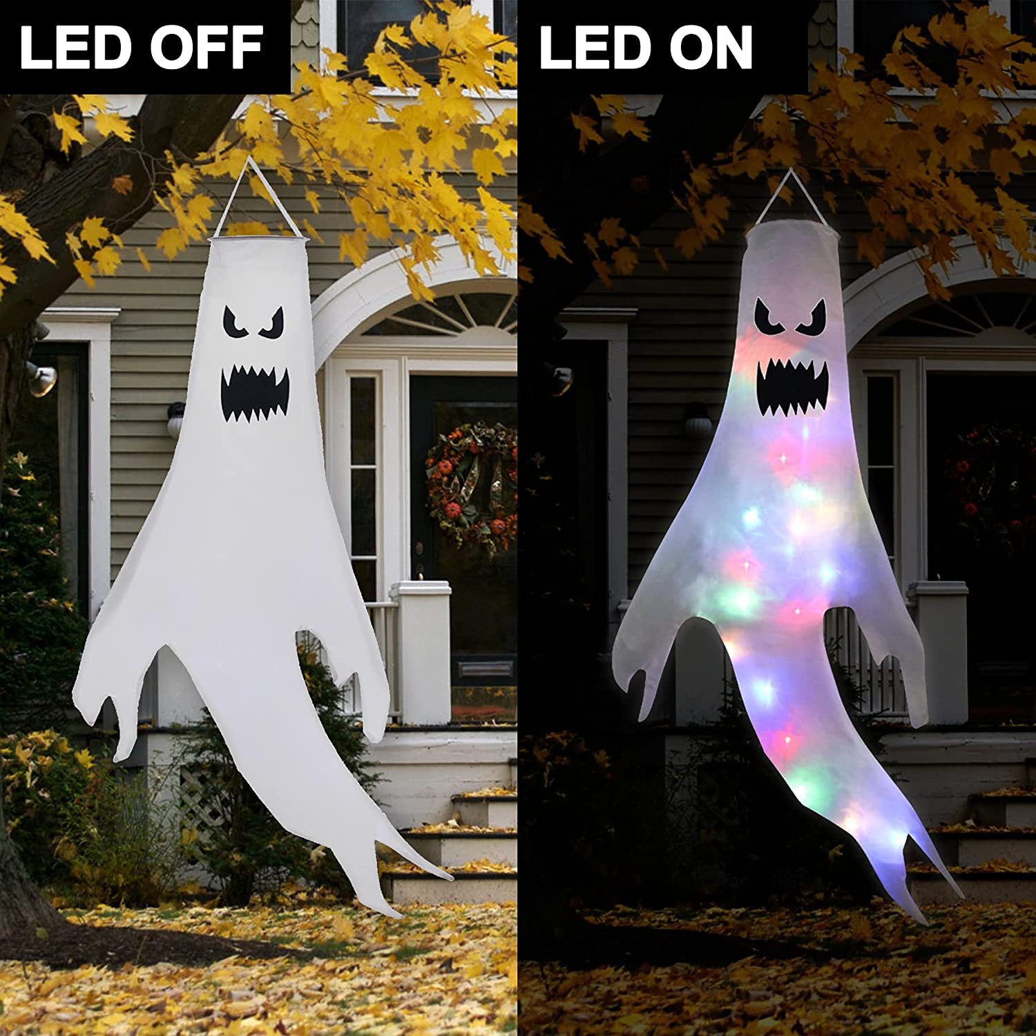 Halloween Outdoor Ghost Pendan - Outdoor Lighting Effects ulasan dan harga