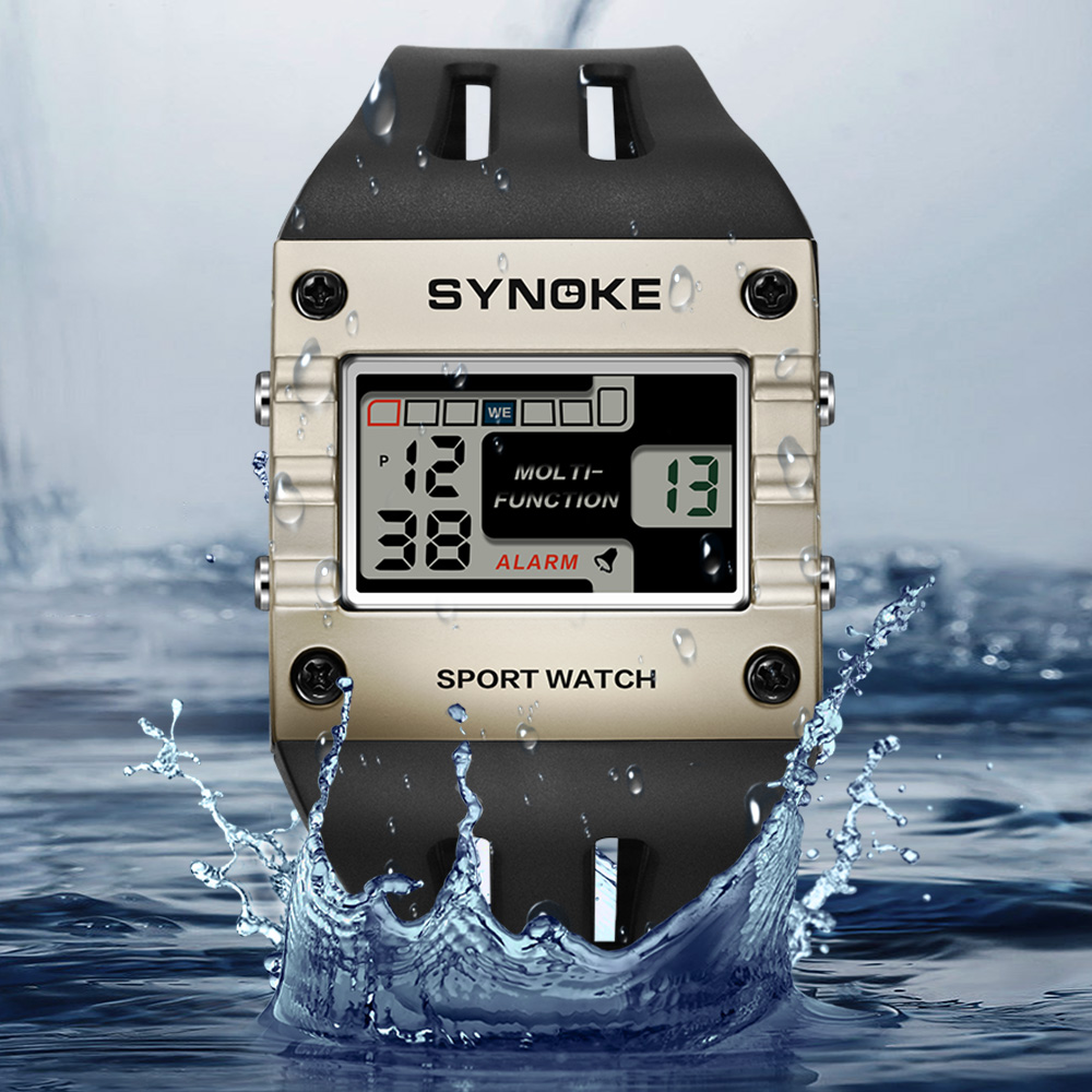 SYNOKE Digital Watch Men Sport - Outdoor Lighting Effects ulasan dan harga