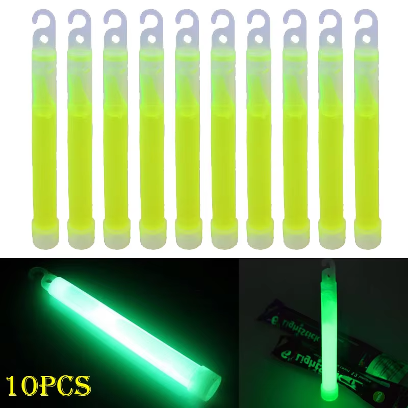 1-20pcs Glow Sticks With Hook  - Outdoor Lighting Effects ulasan dan harga
