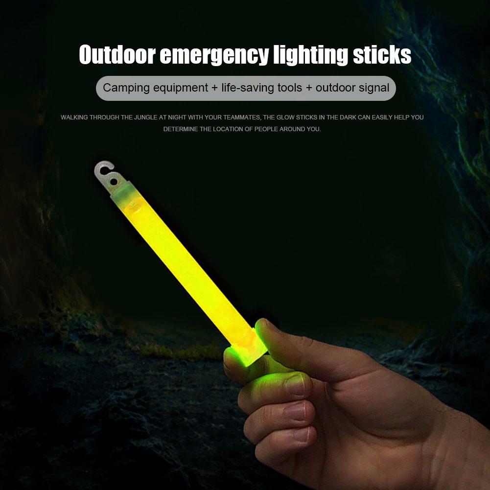1-20pcs Glow Sticks With Hook  - Outdoor Lighting Effects ulasan dan harga