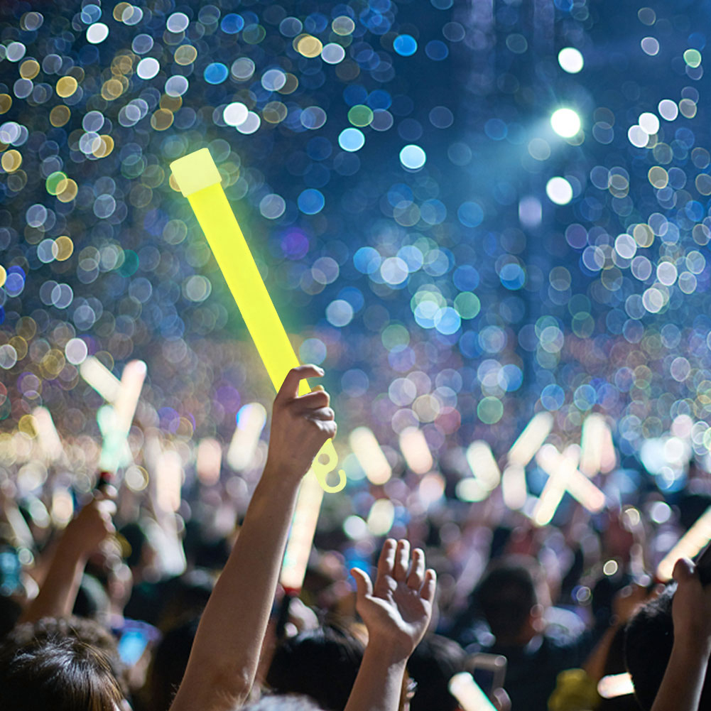 1-20pcs Glow Sticks With Hook  - Outdoor Lighting Effects ulasan dan harga